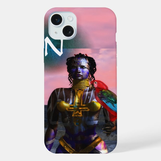 FUNDA PARA iPhone NORA CYBER WARRIOR MONOGRAM (Reverso )