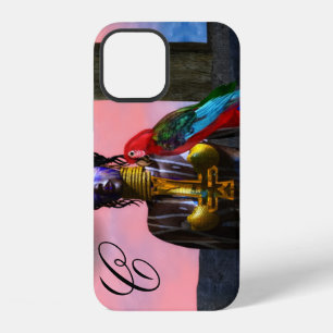 FUNDA PARA iPhone 12 NORA GUERRERA CIBERNÉTICA MONOGRAMA