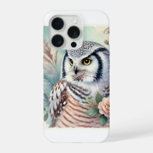 Northern Hawk Owl 060924AREF108 - Watercolor