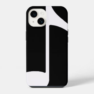 Funda Para iPhone 14 nota musical/negro