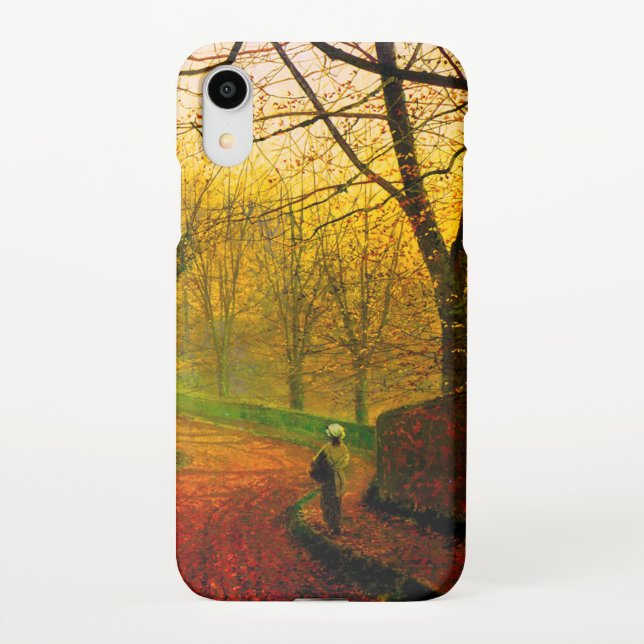 Funda Para iPhone Noviembre por la tarde Stapleton Park Grimshaw (Reverso)