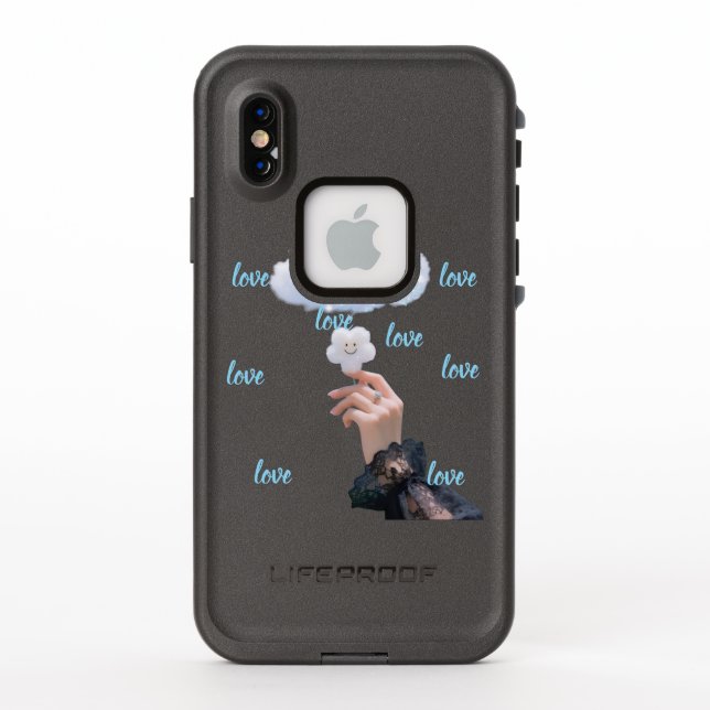 Funda para iPhone Nube Soñadora de Lujo (Reverso)