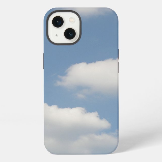 Funda Para iPhone Nubes Cúmulos Suaves (Reverso )