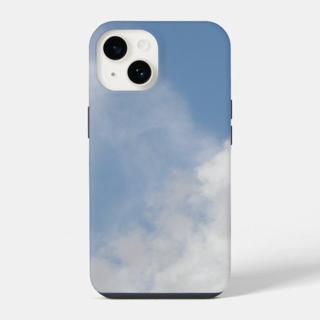 Funda Para iPhone Nubes Fluffy (Reverso )
