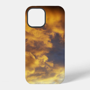 Funda Para iPhone 12 Nubes naranjas al atardecer