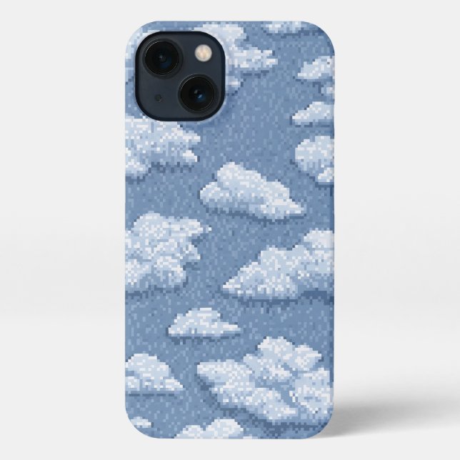 Funda Para iPhone nubes nevadas (Reverso )
