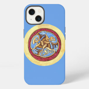 Nudo sin fin con animales Funda de iPhone Case-Mat
