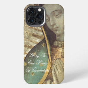 Funda Para iPhone 13 Pro Max NUESTRA MUJER DE GUADALUPE Funda-Mate iPhone CASE