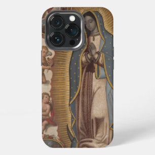Funda Para iPhone 13 Pro NUestra SEÑORA DE GUADALUPE ¡REZA POR NOSOTROS!