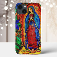 Nuestra Señora de Guadalupe Virgen María Color Vib
