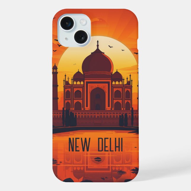 Funda Para iPhone Nueva Delhi (Reverso )