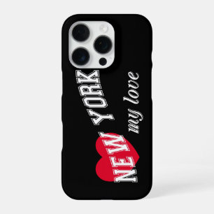 Funda Para iPhone 16 Pro Nueva York mi amor