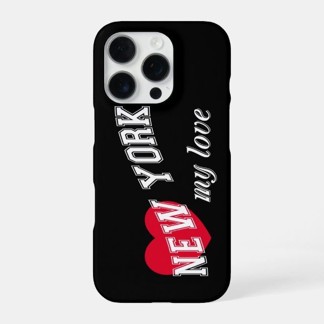Funda Para iPhone Nueva York mi amor (Reverso)