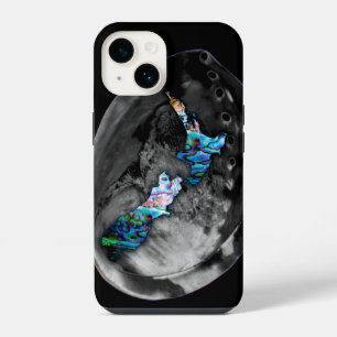 FUNDA PARA iPhone 14 NUEVA ZELANDIA KIWI MAP PAUA