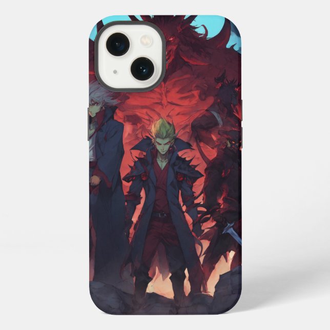 Funda Para iPhone Nuevo 5 demonio impreso (Reverso )