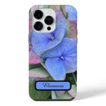 Nuevo estuche para iPhone Blue Hydrangea Flower Ph