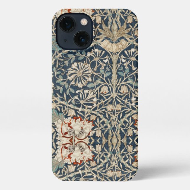 Funda Para iPhone Nuevo patrón de William Morris (Reverso )