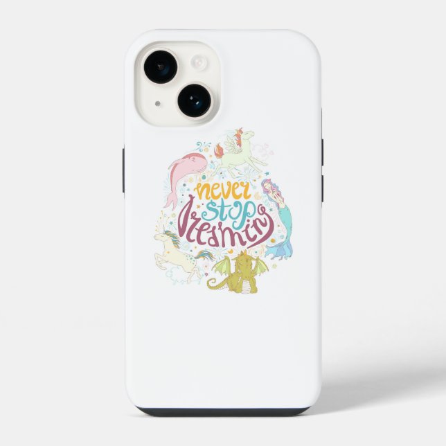 Funda Para iPhone Nunca dejes de soñar (Reverso )