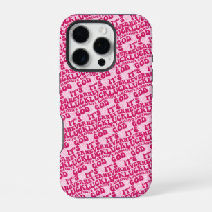 Funda Para iPhone 16 Pro Nunca es Suerte Siempre es Dios