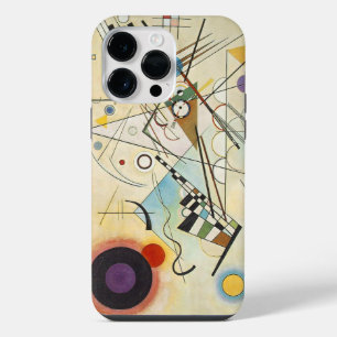 Funda Para iPhone 14 Pro Max Obra de arte abstracto modernista de Kandinsky