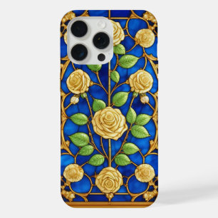 Obra de arte de rosa dorada ornamentada