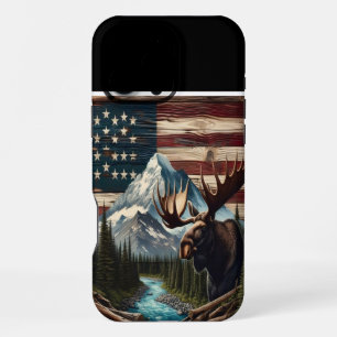 Funda Para iPhone 16 Pro Max Obras De Arte De Moose Y Mountain