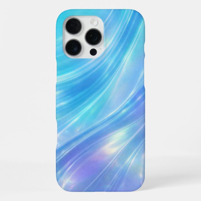 Funda Para iPhone Ocean Holographic Gradient Phone Case (Reverso )