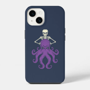 Funda Para iPhone 14 Octopus Skeleton