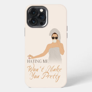 Funda Para iPhone 13 Pro Max Odiándome no te hará caso de teléfono de bonito
