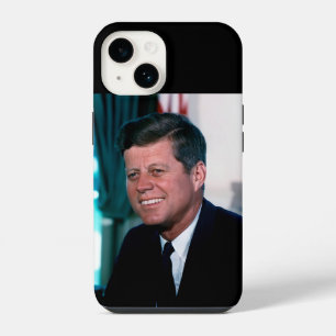 Funda Para iPhone 14 Oficina Oval del Presidente John F. Kennedy