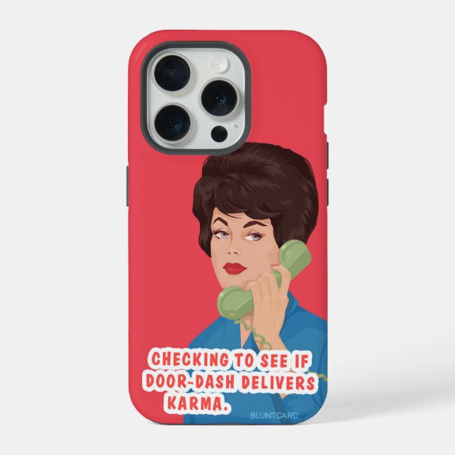 Funda Para iPhone Ofrece karma. (Reverso )