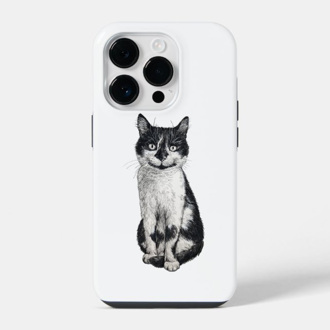 Funda Para iPhone Ogie el gato (Reverso )