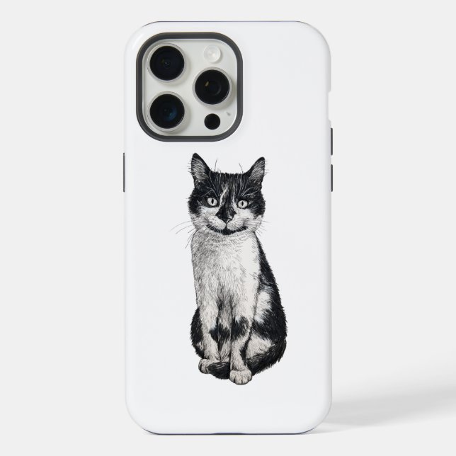 Funda Para iPhone Ogie el gato (Reverso )