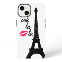 ¡Oh la la! Estuche para iPhone de la Torre Eiffel