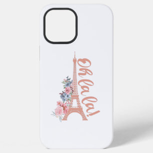 Funda Para iPhone 12 Pro Max Oh La La - Torre Eiffel París Francia