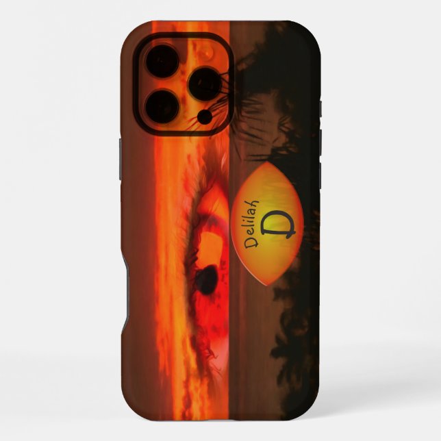 Funda Para iPhone Ojo de Atardecer 2106 (Reverso )