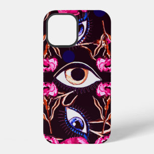 Funda Para iPhone 12 Ojo de montaña. Patrón abstracto