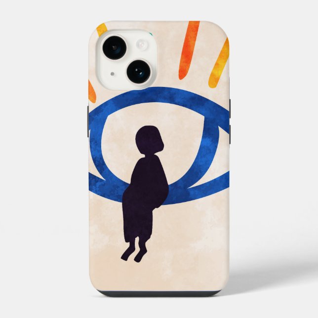 Funda Para iPhone Ojo de Silencio (Reverso )