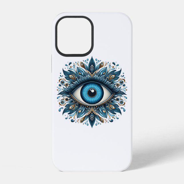 Funda Para iPhone Ojo malvado (Reverso )