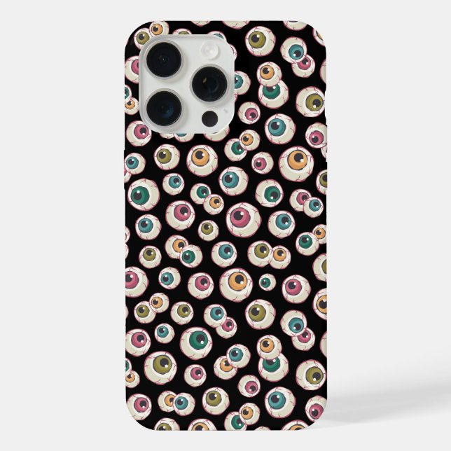 Funda Para iPhone Ojos de Halloween (Reverso )