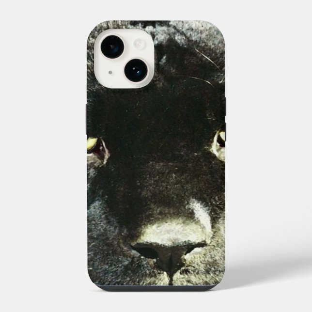 Funda Para iPhone Ojos de Jaguar (Reverso )