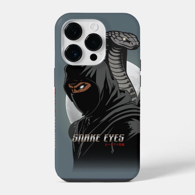 Funda Para iPhone Ojos de Serpiente Ninja | (Reverso )