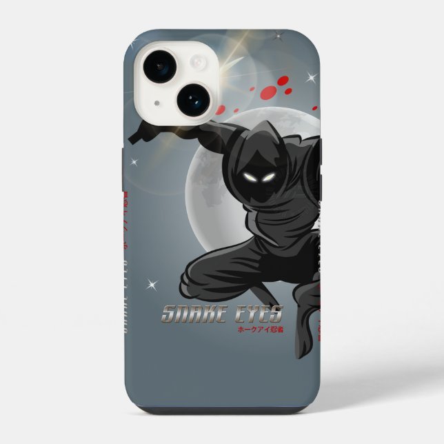 Funda Para iPhone Ojos de Serpiente Ninja (2) | (Reverso )