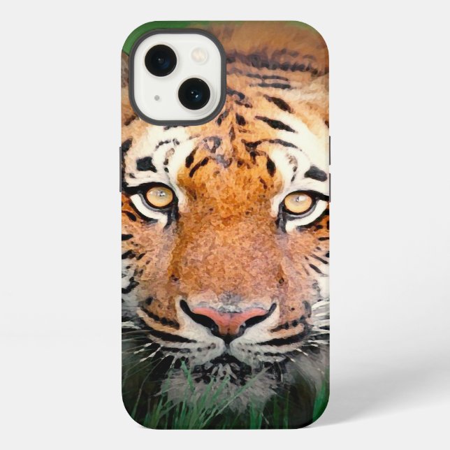 Funda Para iPhone Ojos de Tigre (Reverso )