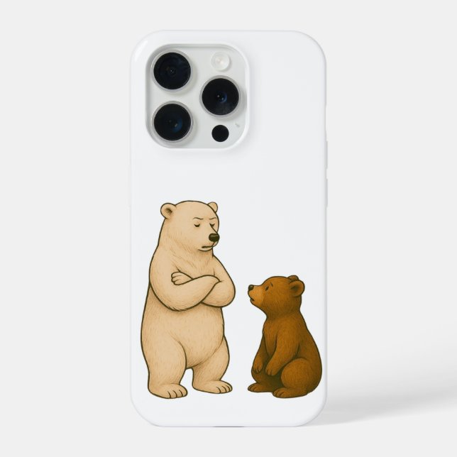 Funda Para iPhone Ojos Pequeños, Grandes Sueños (Reverso )