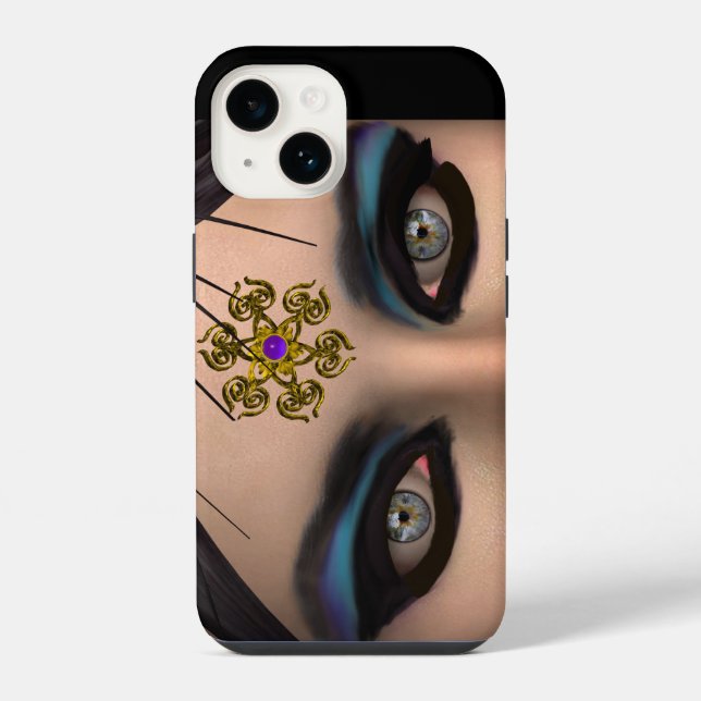 Funda Para iPhone Ojos verdes THEDA  (Reverso )