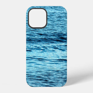 Funda Para iPhone 12 Ola de agua azul fondo abstractoabstracto, acuátic