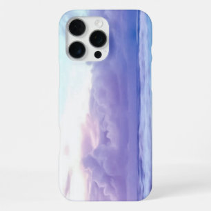 Funda Para iPhone 16 Pro Max Ola de océano moderna bajo el cielo de verano