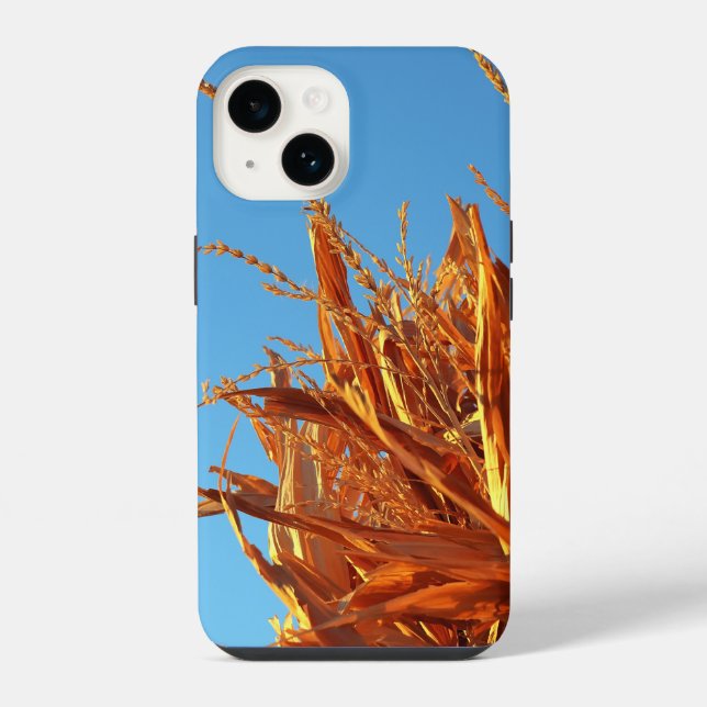 Funda Para iPhone Olas ámbar (Reverso )
