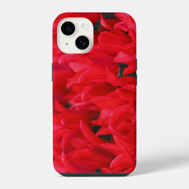 Funda Para iPhone Olas Carmesí  (Reverso )